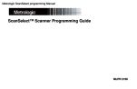 ScanSelect programming
